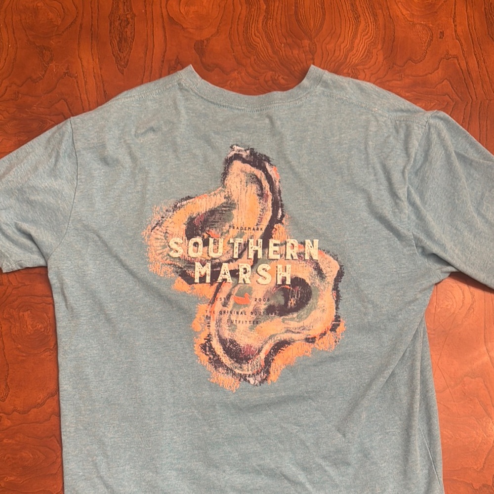 Southern Marsh Blue Short Sleeve Tee